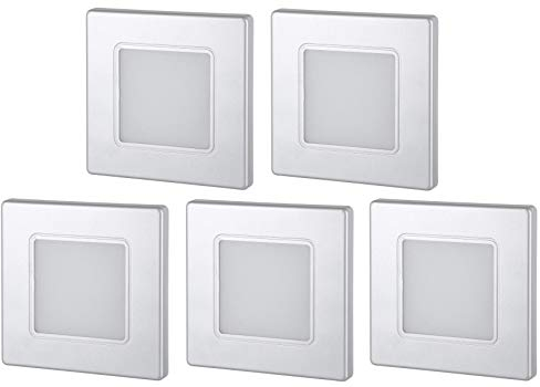 HAVA 5er Pack, LED Stufenleuchte, warmweiß 3000K