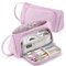 iSuperb Federmäppchen Federtaschen Teenager Mädchen Große Kapazität Mäppchen Pencil Case Schlamperbox Student Make-up Tasche für Schule & BüroTeenager,Mädchen Studenten (Lila)