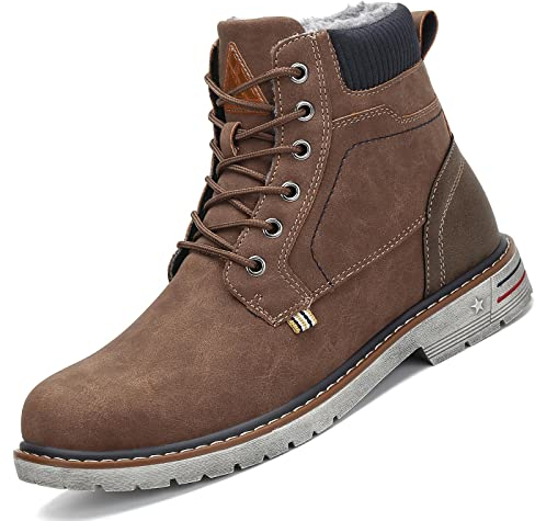 Mishansha Winterschuhe Herren Damen Winterstiefel Winterboots Gefüttert Wanderschuhe Barfußschuhe Winter Wasserdicht Schneestiefel Warme Schneeschuhe Kobicha,GR.43
