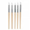 5pcs Einzelner Kopf Head Clay Dotting Tool Set,Silikon-Ton Modellierwerkzeug Ton Werkzeug Set für Keramik Skulptur Nagelkunst