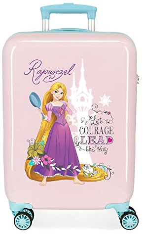 Disney Principesse trolley da cabina rosa 38 x 55 x 20 cm rigido ABS chiusura a combinazione laterale 34 l 2 kg 4 ruote doppie