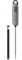 ZIGAGA HBCP022AH - Termometro da cucina, in acciaio inox, in plastica, colore: Grigio