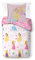 Disney Prinzessin-Bettwäsche Scherenschnitt 140 x 200 cm, 100 % Baumwolle, für Einzelbett, enthält Bettbezug & Kissenbezug 65 x 65 cm, geeignet für Betten von 90 x 190 cm bis 90 x 200 cm