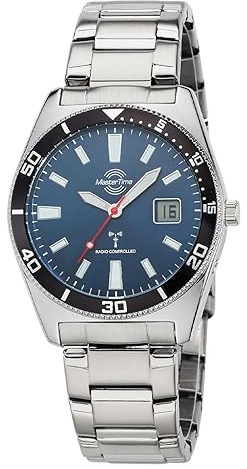 Master Time Funk Quarz Herren Uhr Analog-Digital mit Edelstahl Armband MTGA-10858-31M