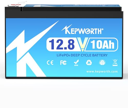 KEPWORTH Batterie Lithium 12V 10ah