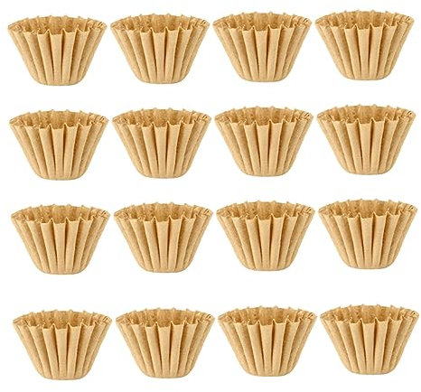 RORPOIR 50stücke Kaffeefilterpapier in Kuchenform Ungebleicht Für Handtropffilter Geeignet Für Kaffee Für Küche Zu Hause