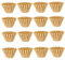 RORPOIR Tropffilter Maker 50pcs Kuchenform Filterpapier 185mm Ungebleicht Home Küche Kaffeefilter