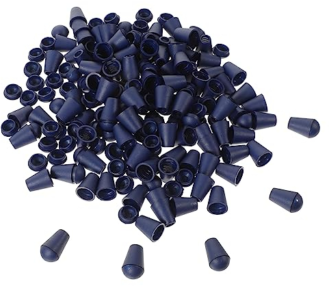 OATIPHO 100st Kordelzugschnalle Seilstopper Aus Kunststoff Elastischer Kordelzug Seilendverschluss Aus Kunststoff Lanyard-clip-ende Stoßseilenden Endkappen Glocke Einstellschnalle Plastik