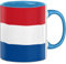 Niederlande Flagge Tasse Geschenk Fußball-Fans Europa 3D Alloverprint (Blau)