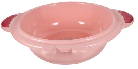 Healeved Bañera De Lavado Para Bebés Con Diseño De Dibujos Animados Lavabo Infantil De Plástico Con Manijas Para Lavar La Cara Pies Color Aleatorio Uso Práctico y Fácil De Limpiar