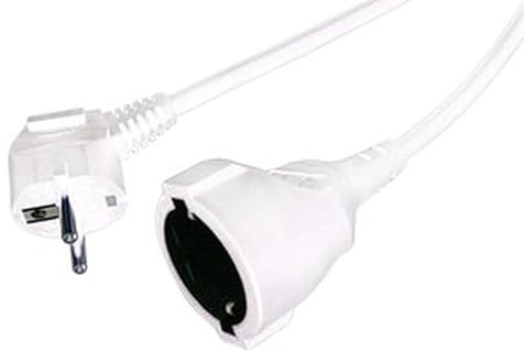 Verlängerungskabel, 4 m, 3 x 1,5 mm, 16 A, H05VV-F – ideal für sichere und praktische elektrische Verbindungen im Innen- und Außenbereich.