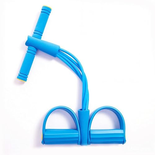Spannseil, 4 Röhren, Abzieher, Pedal, Knöchel, Bauchmuskeltrainer, Fitness UK