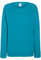 Fruit Of The Loom - Felpa leggera da donna, con maniche raglan, 240 g/m² Azzurro. S