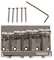 Fender Gotoh - Puente bajo (201B-4), cromado