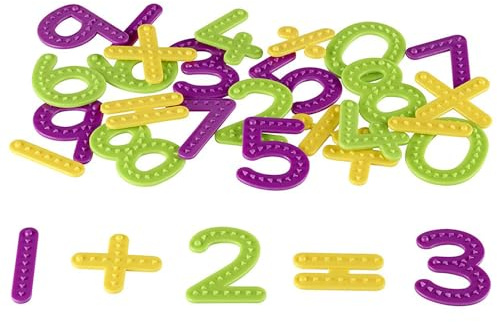 Learning Resources Tactile Maths Learning Kit, Ages 4+, Sensory, Trace for Early Numeracy