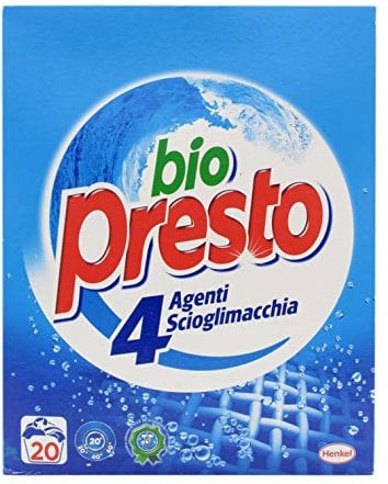 Bio Presto Waschmittel in Pulver, 20 Messbecher, 1100 g