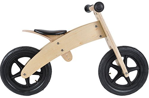 Bandits & Angels Holzlaufrad Classic Bandit 2 in 1 ab 2 Jahren – Wenderahmen – Sattel höhenverstellbar – Laufrad aus Holz – für Jungen und Mädchen