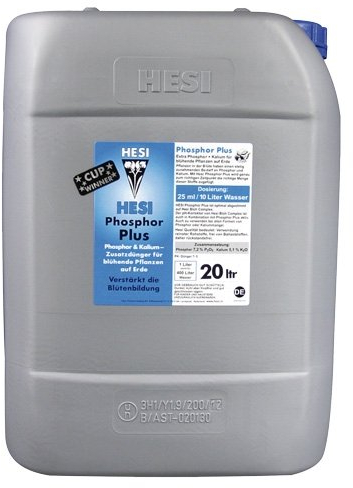 Hesi Phosphor Plus 20 Liter flüssig Dünger