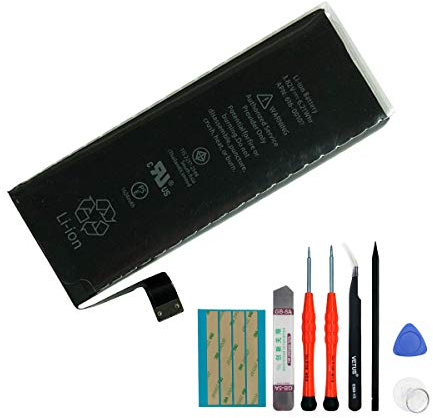 Batteria sostitutiva 616-00107 1624mAh 3.82V Compatibile con Apple iPhone SE con strumenti