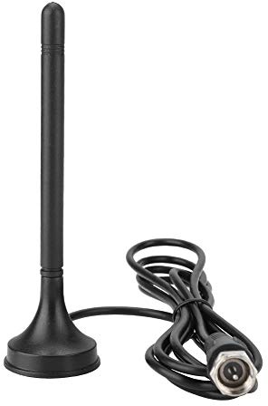 TV Antenne, 10db Wireless Indoor/Outdoor Digital HDTV Antenne mit Saugnapf UHF/VHF Freeview TV Antenne für Fernsehen/DAB Radio.