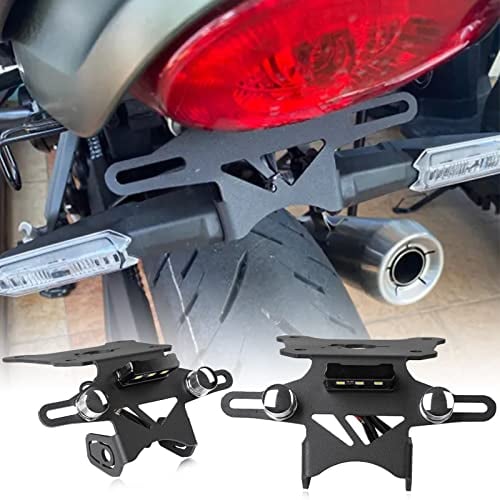 Motorrad Zubehör Nummernschild Halterung Eliminator Schwanz ordentlich Halter mit LED-Licht für Z900RS Z900 RS 2018 2019 2020 2021 2022 2023 2024 2025