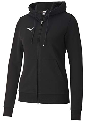 PUMA Damen Teamgoal 23 casual jakke med hætte W Trainingsjacke, Puma Black, S EU