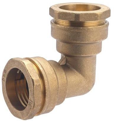 Raccord PE Laiton Coude Egal Ø40 NOYON & THIEBAULT