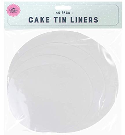 Cake Tin Liners 40 Pack Assorted Sizes