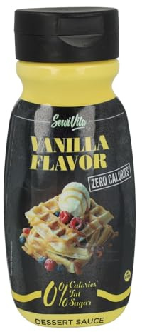 Servivita Salsa Sirope sabor Vainilla 0% 320 ml