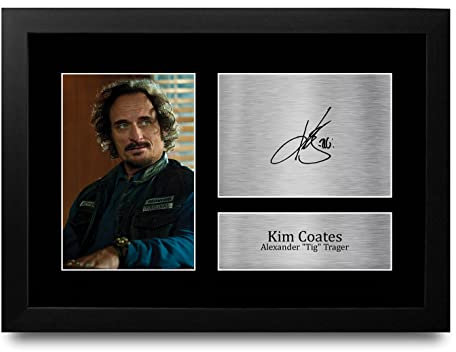 HWC Trading FR A4 Kim Coates Sons of Anarchy Geschenke Wandbild Rahmendruck