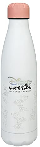 Undercover Termo de Minnie Mouse – Termo de doble pared – Termo con diseño – Botella térmica a prueba de fugas – Capacidad aprox. 450 ml – Ideal para viajes – Artículo para fans de Disney
