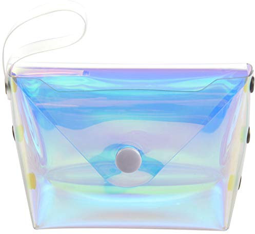 Osmond Porte-Monnaie Transparent Porte-Monnaie Femmes Portefeuille Changement Femme à Main Mini pour Enfants Porte-Cartes Pvc à Main