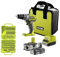 Pack RYOBI Perceuse-visseuse R18DD3-2415BS - 18V One+ - 2 batteries 4,0 Ah - 1,5Ah - Chargeur - Coffret 127 accessoires vissage-perçage RAK127DDSD