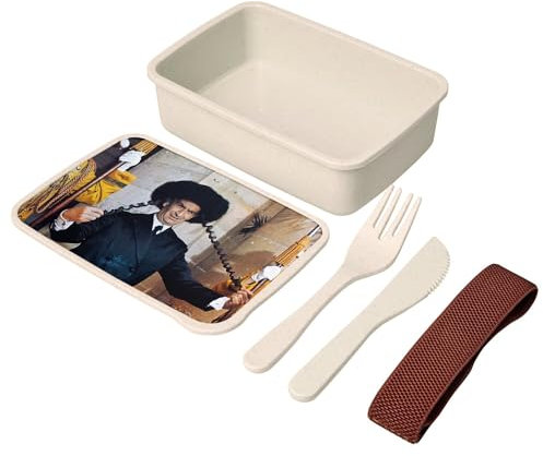 Lunch Box Lunchbox mit Besteck, Rabbi Jacob Papillote Louis De Funes Comedie, 700 ml