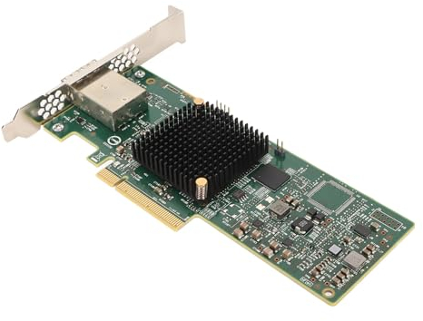 Scheda controller RAID a 8 PORT, scheda controller RAID LSI 9300 8a scheda controller RAID 12G scheda controller PCIe SAS SATA HBA esterna per computer