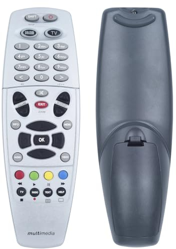 GOUYESHO DM800 Ersatz Fernbedienung DREAMBOX DM800 DM800HD DM800SE DM500HD DM8000 HD Kompatibel mit Dreambox IR3.0 Fernbedienung