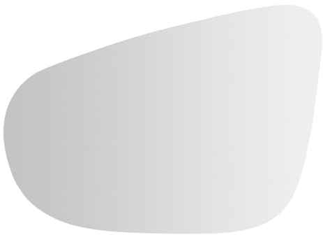 SENZEAL Spiegelglas Links Fahrerseite Beheizbar mit Trägerplatte für VW Golf 6 MK6 GTI 2010 2011 2012 2013 2014 5KD-857-521 Außenspiegel Glas Ersatz (Links)