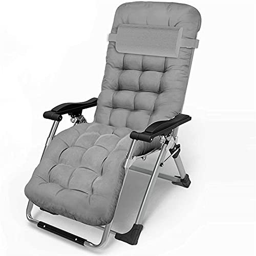 CYYHGD Liegestühle Garten Outdoor-Möbel Camping Tragbarer Nickerchen Klappbare Rückenlehne Armlehne Stuhl Bett Terrasse Freizeit Chaiselongue