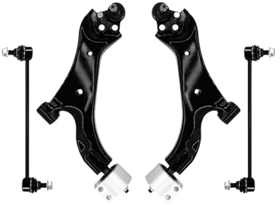 4 Stück Vorderer Unterer Steuerarm Stabilisator Verbindungskit kompatibel für Chevrolet Captiva Sport 2007-2015