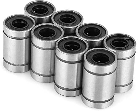 6 Mm LM6UU Linear Motion Kugellager-Buchsen-Set für 3D-Drucker, CNC-Teile, Hobby-Projekte, Graviermaschine