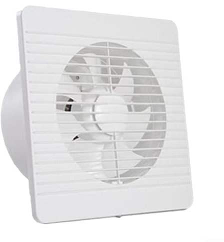 Quiet Extractor Fan Bathroom ABS Material, Noise Free Operation, White Color, 6 And 8 Sizes Easy to install(8inch)