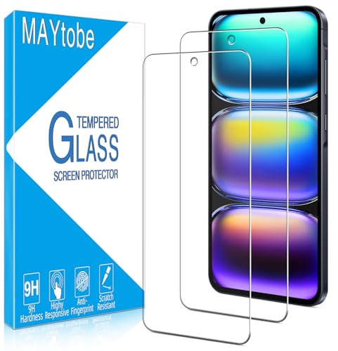 MAYtobe 2 Pièces Verre Trempé pour Samsung Galaxy A56 5G