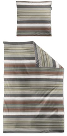 Irisette Mako-Satin Bettwäsche Tokio 8562 grau
