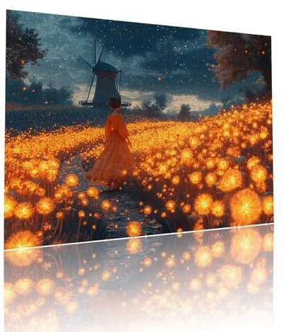 Traum Puzzle für Erwachsene Kinder Anspruchsvoll 80 Teile Impossible Klassische Puzzles Schwer Sternenhimmel ab 8 9 10 Jahre Mädchen Jungen Jigsaw Kunst Educa, für Dekoration Geschenke 15x20cm t-721