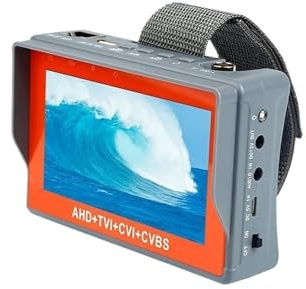 8MP 5 Zoll CCTV Kamera Tester Videoüberwachung Mini Monitor AHD/TVI/CVI Unterstützung PTZ Kameras,Hohe Auflösung(IV5-5Inch 8mp)