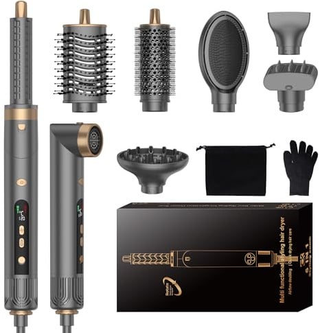 OKWRAP Hair Styler 110000RPM Haarstyler 7 in 1 Hairstyler 7 in 1 Airstyler