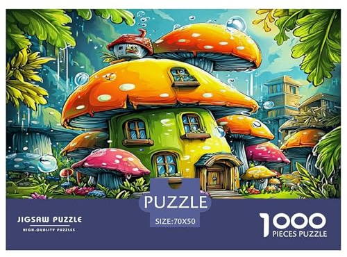 Fantasieschloss Puzzle 1000 Teile Schwer Puzzle Spielzeug Lernspiel Für Erwachsene Und Kinder Ab 14 Jahren 70x50cm/1000pcs