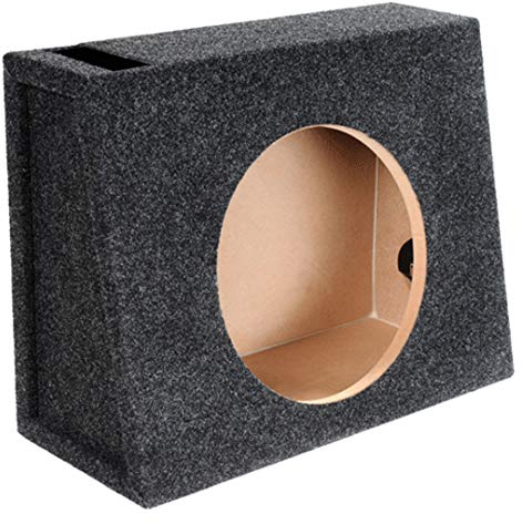 Bbox box subwoofer singolo ventilato da 25,4 cm, custodia universale per camion a cuneo, scatola subwoofer di alta qualità, migliora la qualità audio, il suono e i bassi, scatole subwoofer e custodie