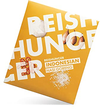 REISHUNGER Nasi Goreng Paste 200g (4x50g) – Nach Original Indonesischer Rezeptur – Ideal zur Schnellen & Einfachen Zubereitung von Asiatischem Bratreis