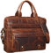 STILORD 'Leander' Umhängetasche Leder Groß Arbeitstasche Aktentasche Business Herren und Damen 15.6 Zoll Laptoptasche Rindsleder, Farbe:kara - cognac